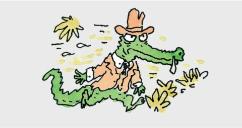 Monsieur Crocodile a beaucoup faim — Marc-Olivier Dupin & Joann Sfar